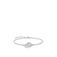 buy sterling silver logo double ring bracelet 5f3fcad869a97
