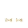 buy tayal tux bow stud earrings pale gold 5f3ff8af06423