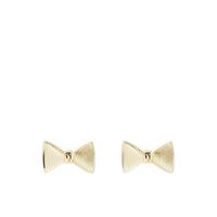 buy tayal tux bow stud earrings pale gold 5f3ff8af06423