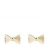 buy tayal tux bow stud earrings pale gold 5f3ff8b4ed254