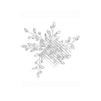 buy thea crystal beaded spray comb silver 5f317a41c1ec0