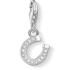 buy thomas sabo zirconia horseshoe charm 5f2e486e7eec1