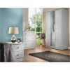 buy verve part assembled 4 piece package 4 door mirrored wardrobe 5 drawer chest and 2 bedside chests 5f375fa0ce998
