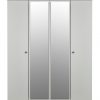 buy verve part assembled 4 piece package 4 door mirrored wardrobe 5 drawer chest and 2 bedside chests 5f375fa2d09e4