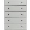 buy verve part assembled 4 piece package 4 door mirrored wardrobe 5 drawer chest and 2 bedside chests 5f375fa6b6791