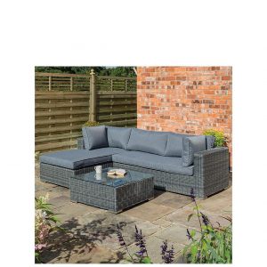 buy vienna lounger set grey weave 5f3783e8d5345