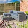 buy vienna lounger set grey weave 5f3783e994893