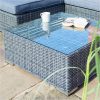 buy vienna lounger set grey weave 5f3783ebac082
