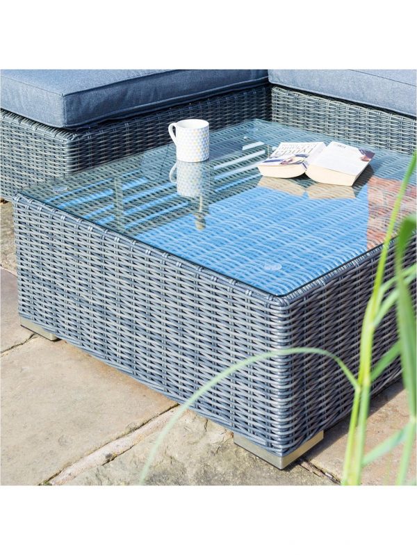 buy vienna lounger set grey weave 5f3783ebac082