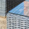 buy vienna lounger set grey weave 5f3783ecddb89