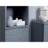 buy wave bathroom tallboy grey 5f4499aebe40e