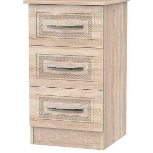 buy winchester ready assembled 3 drawer bedside chest 5f2e22557e94b