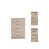 buy winchester ready assembled 3 piece package 5 drawer chest and 2 bedside chests 5f2cd4d275e53