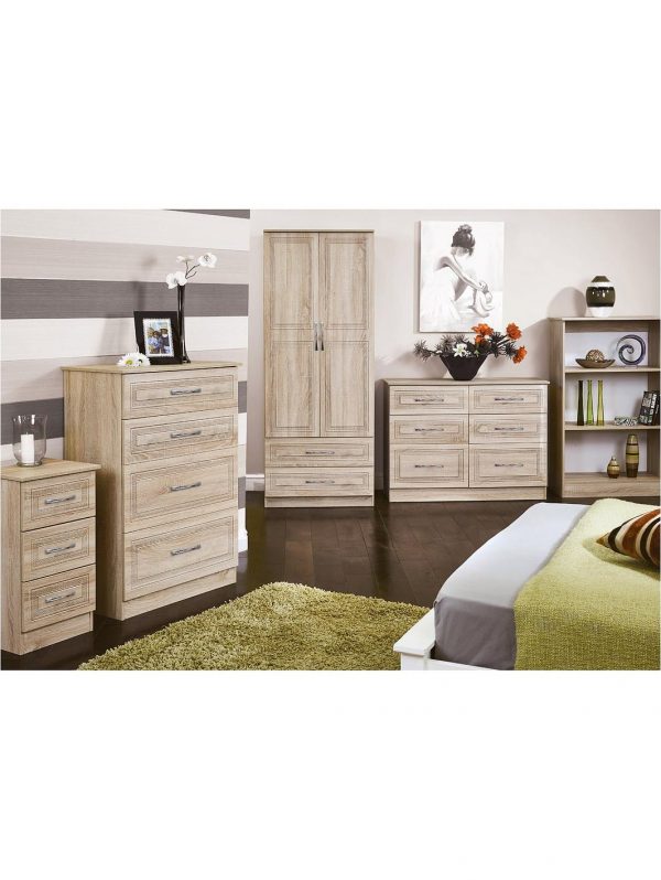 buy winchester ready assembled 3 piece package 5 drawer chest and 2 bedside chests 5f2cd4dc60883