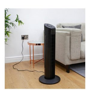 selling 32 inch digital tower fan 5f2f9b3152db3