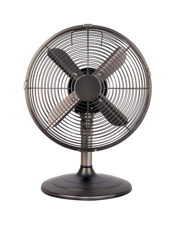 selling antique bronze 12 inch desk fan 5f2f9b1ceafc8