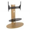selling chepstow combi 930 tv unit oak black glass fits up to 65 inch tv 5f27e88cc0d77
