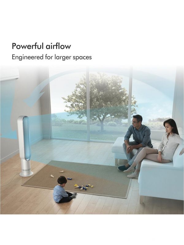 selling cool am07 tower fan white silver 5f2f9b4441d42