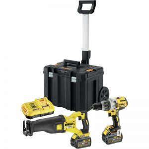selling dewalt dck2057t2t gb 18v xr li ion combi drill 54v xr flexvolt reciprocating saw 2 x 6 0ah 5f36318b56551