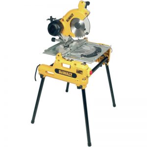 selling dewalt dw743n 250mm flip over saw 110v 5f363215383e7
