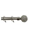 selling diamante finial extendable curtain pole 5f2d179010651