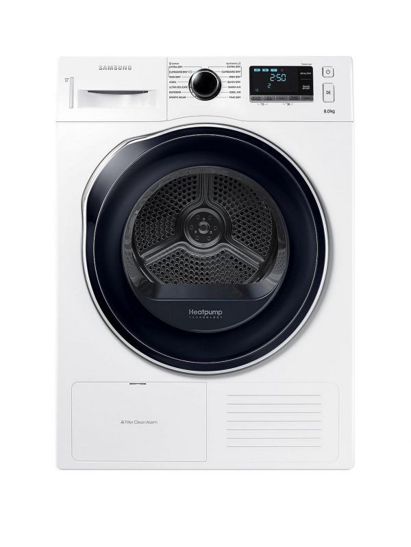 selling dv80k6010cw eu 8kg load tumble dryer with heat pump technology white 5f2e48c35c856