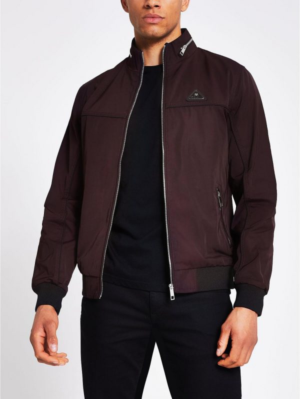 selling dyer bomber jacket burgundy 5f27c8c8b5daf