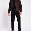 selling dyer bomber jacket burgundy 5f27c8cadba70