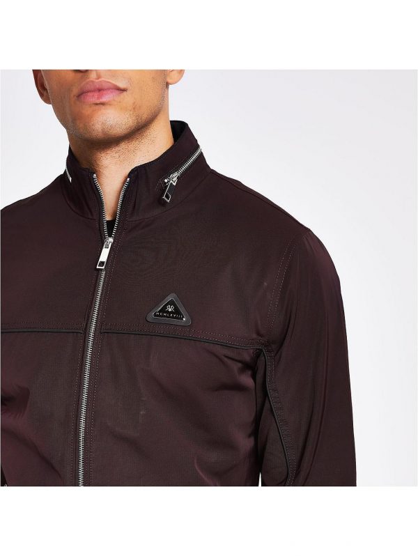 selling dyer bomber jacket burgundy 5f27c8cc90056