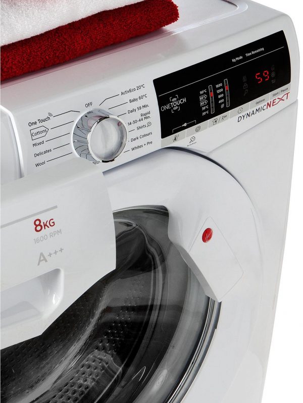 selling dynamic next dxoa68lw3 8kg load 1600 spin washing machine with one touch white 5f37831020e1e