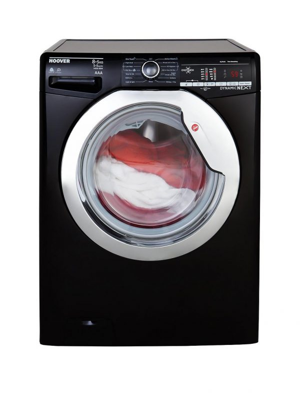 selling dynamic next wdxoa485acb 8kg wash 5kg dry 1400 spin washer dryer with one touch black chrome 5f37833baf3aa