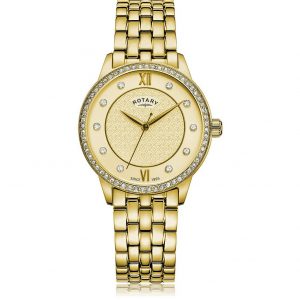 selling exclusive textured champagne swarovski set dial gold stainless steel bracelet ladies watch 5f38d8bcbeb76