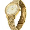 selling exclusive textured champagne swarovski set dial gold stainless steel bracelet ladies watch 5f38d8bf7196e