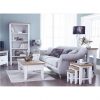 selling harrow ready assembled tv unit fits up to 45 inch tv white oak 5f4a2fa904b8e