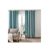 selling herringbone stripe lined eyelet curtains 5f25375874901