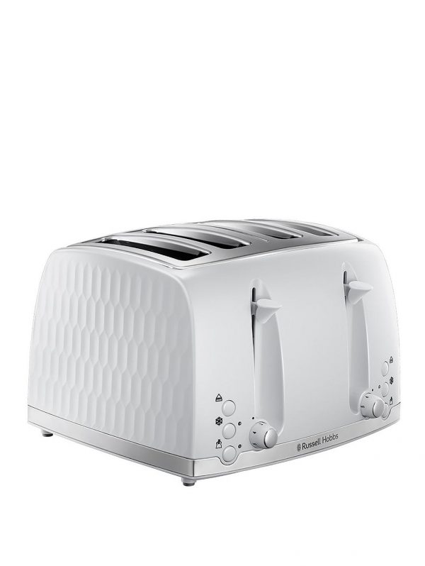 selling honeycomb 4 slice toaster white 5f2cf6033c9ef