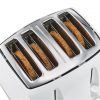 selling honeycomb 4 slice toaster white 5f2cf60507274