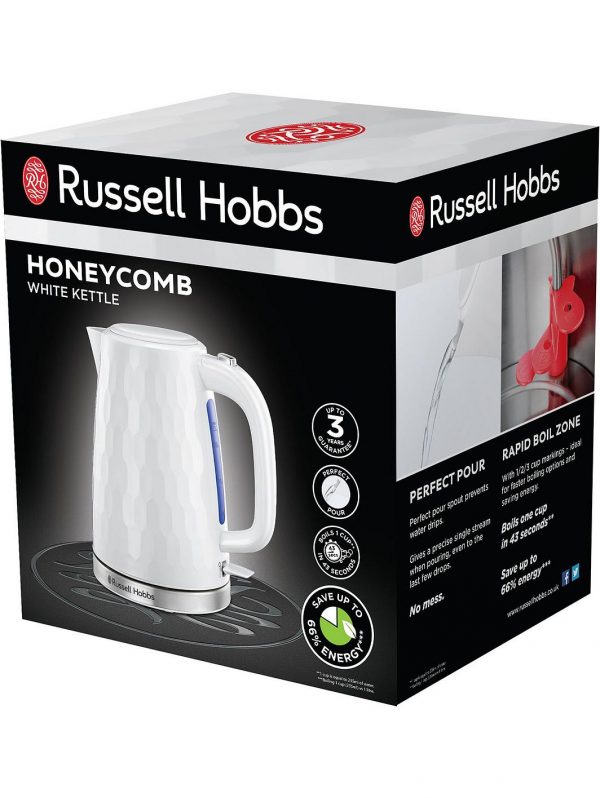 selling honeycomb kettle white 5f2cf6368f2dc