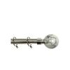 selling marble effect finial extendable curtain pole 5f29238987217