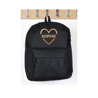 selling personalised gold heart backpack 5f45eef637f3d