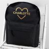 selling personalised gold heart backpack 5f45ef0806cff
