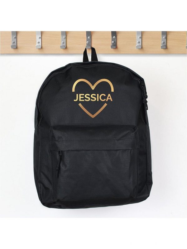 selling personalised gold heart backpack 5f45ef0a396b3