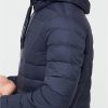 selling quilted down fill hooded jacket navy 5f2a6dab6462e