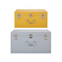 selling set of 2 faux leather storage trunks 5f34decfad12e