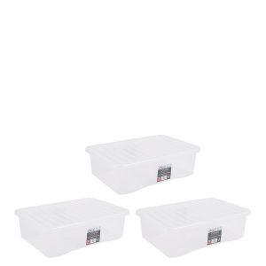 selling set of 3 32 litre plastic storage boxes 5f3a24e4d0068