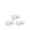 selling set of 3 45 litre wheeled plastic storage boxes 5f4753c9827e7