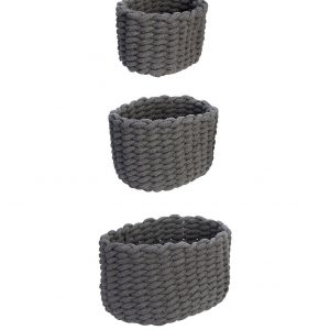 selling set of 3 cotton weave storage baskets 5f2cf5f6aba3e