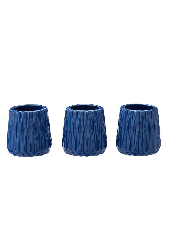 selling set of 3 faceted tealight holders 5f2ce46b6fde9