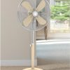 selling sfa12610cn retro 16 inch stand fan cream 5f36315687540