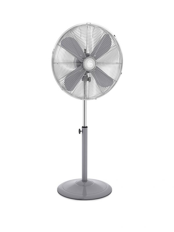 selling sfa12610grn retro 16 inch stand fan grey 5f2f9b09f1554